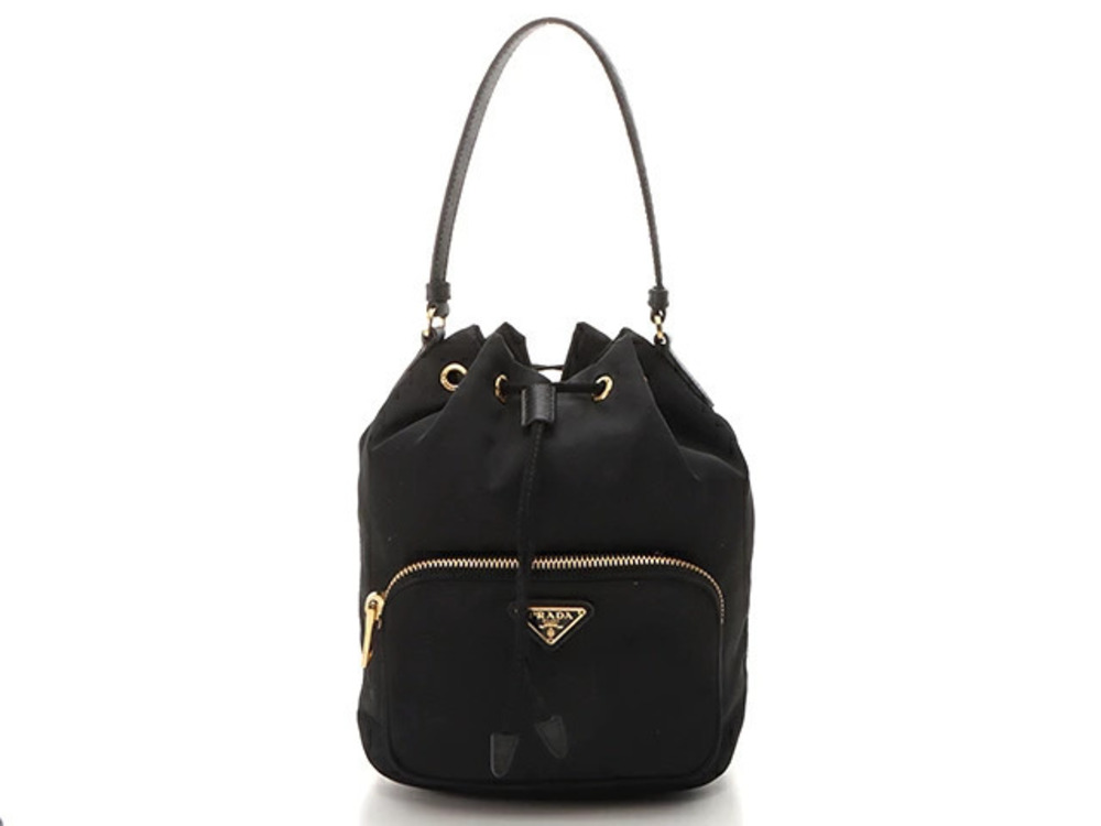 Prada Duet Shoulder Bag Black